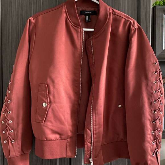 Forever 21 Bomber Jacket - Picture 1 of 4